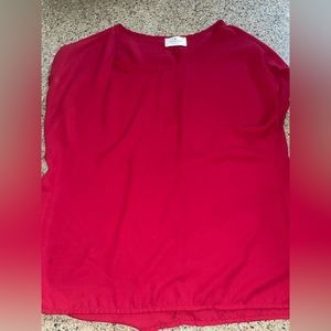 Womens Blouse Red